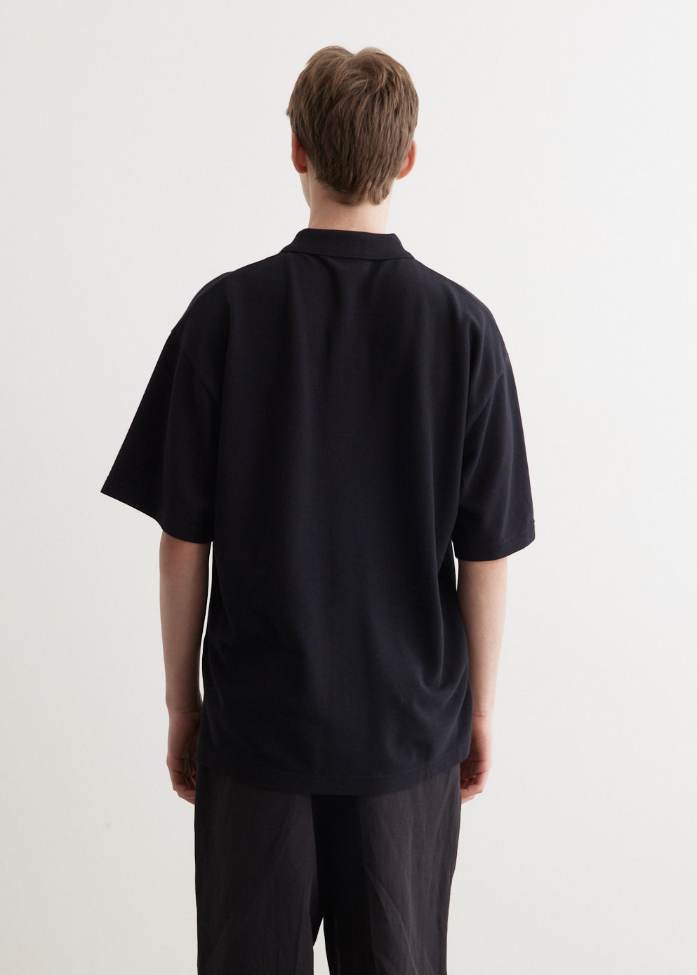 Bold Fox Head Patch Oversized Polo