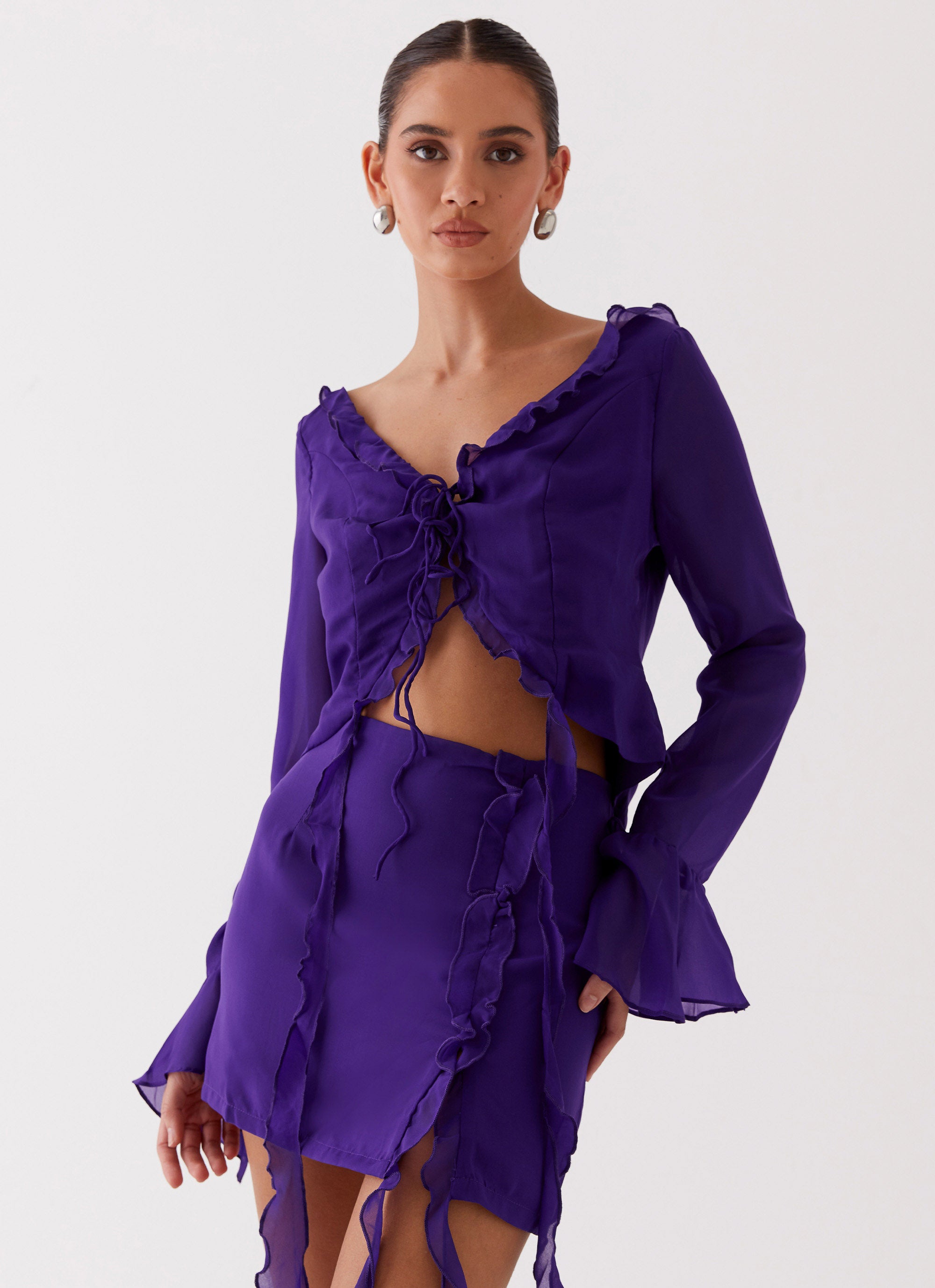 My Favourite Part Blouse - Violet