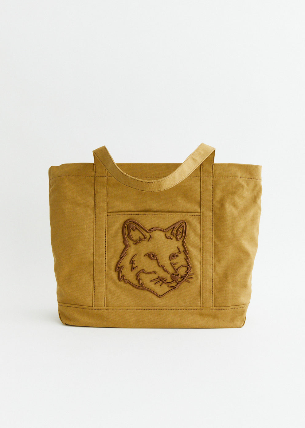 Fox Head Large Tote Bag