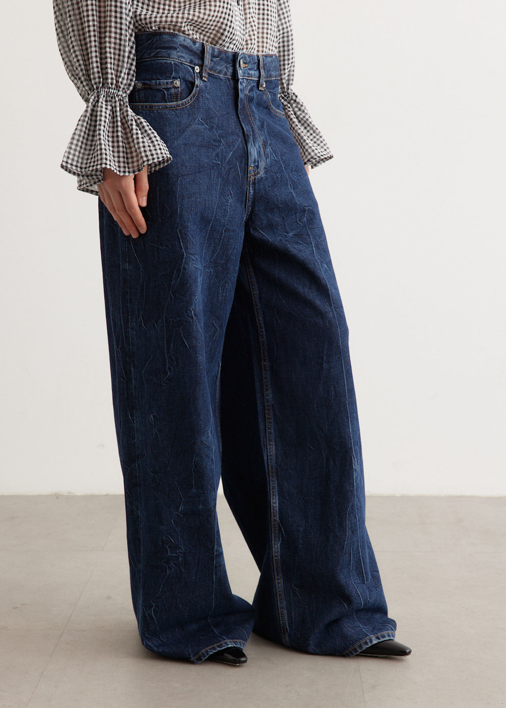 Crinkled Future Denim Marri Jeans