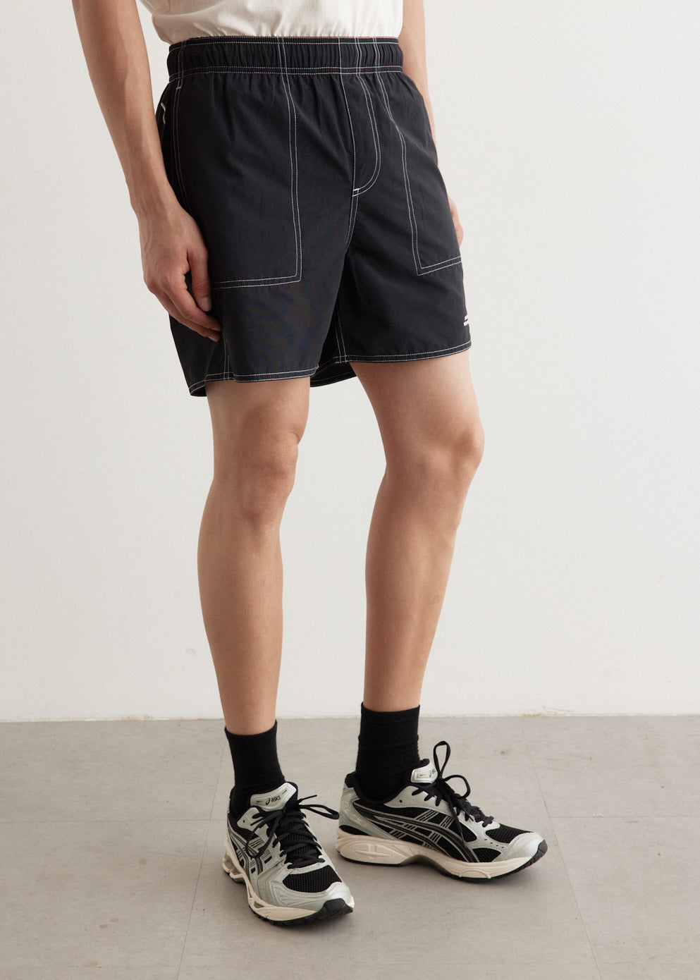 Talley Contrast Stitch Swim Shorts
