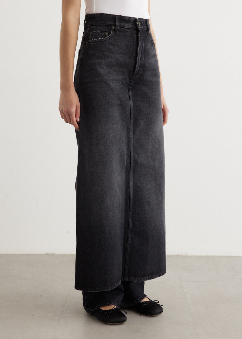 Denim Skirt Pants