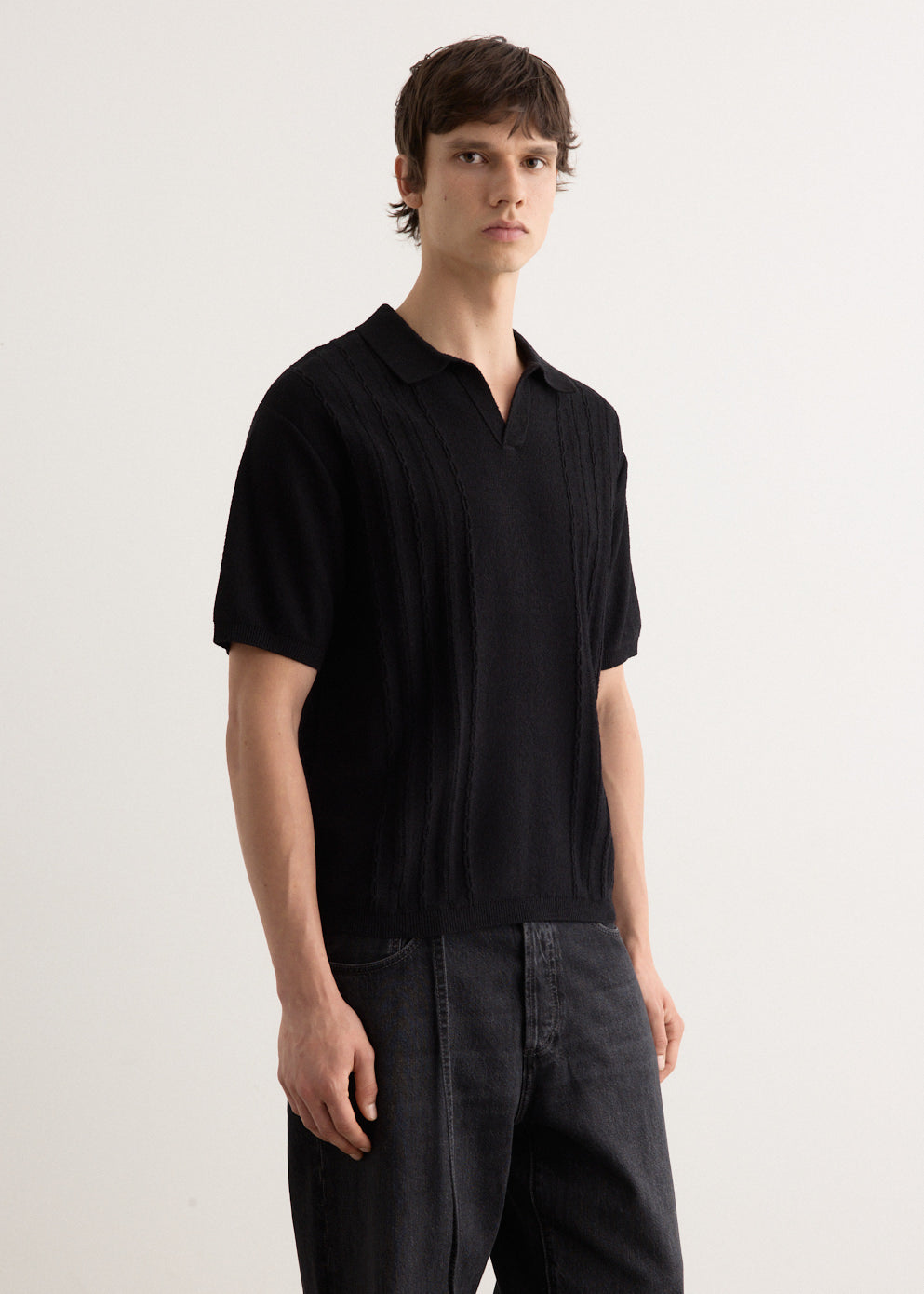 Skipper Polo Short Sleeve Sweater