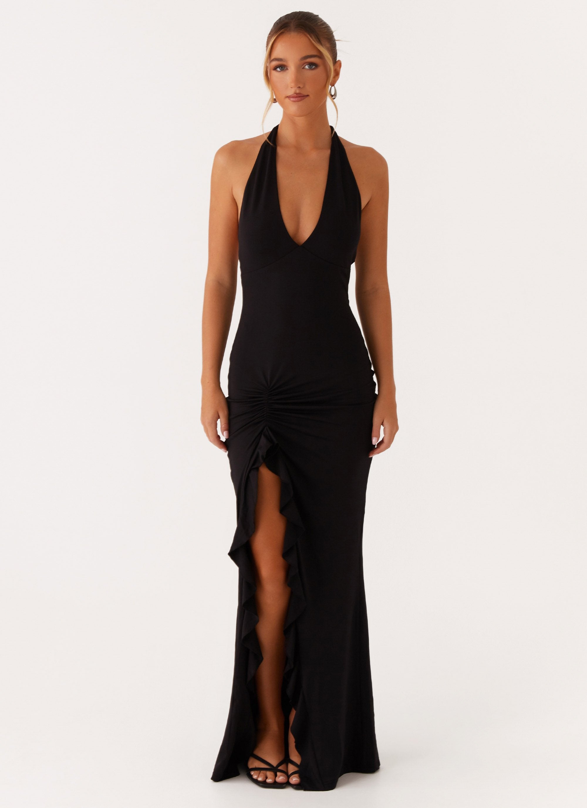 Charmed By You Maxi Dress - Black