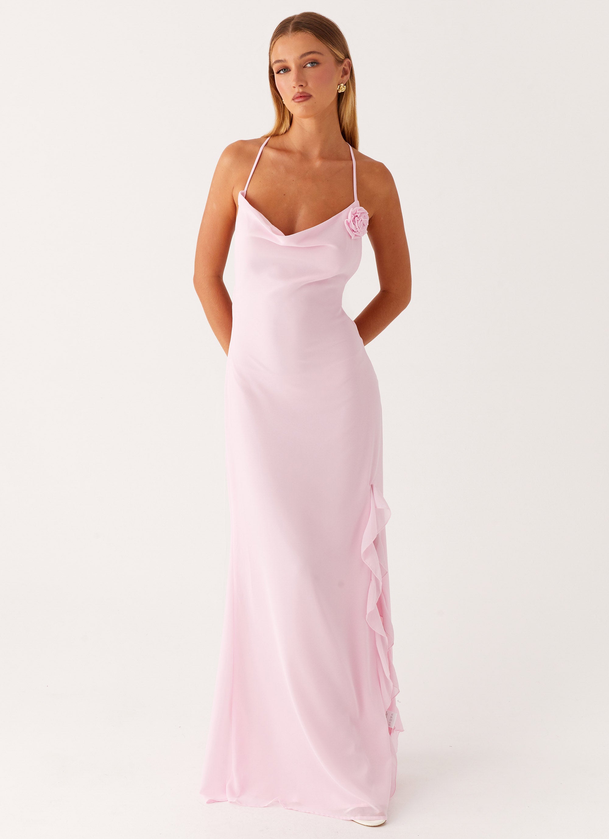 First Class Maxi Dress - Pink