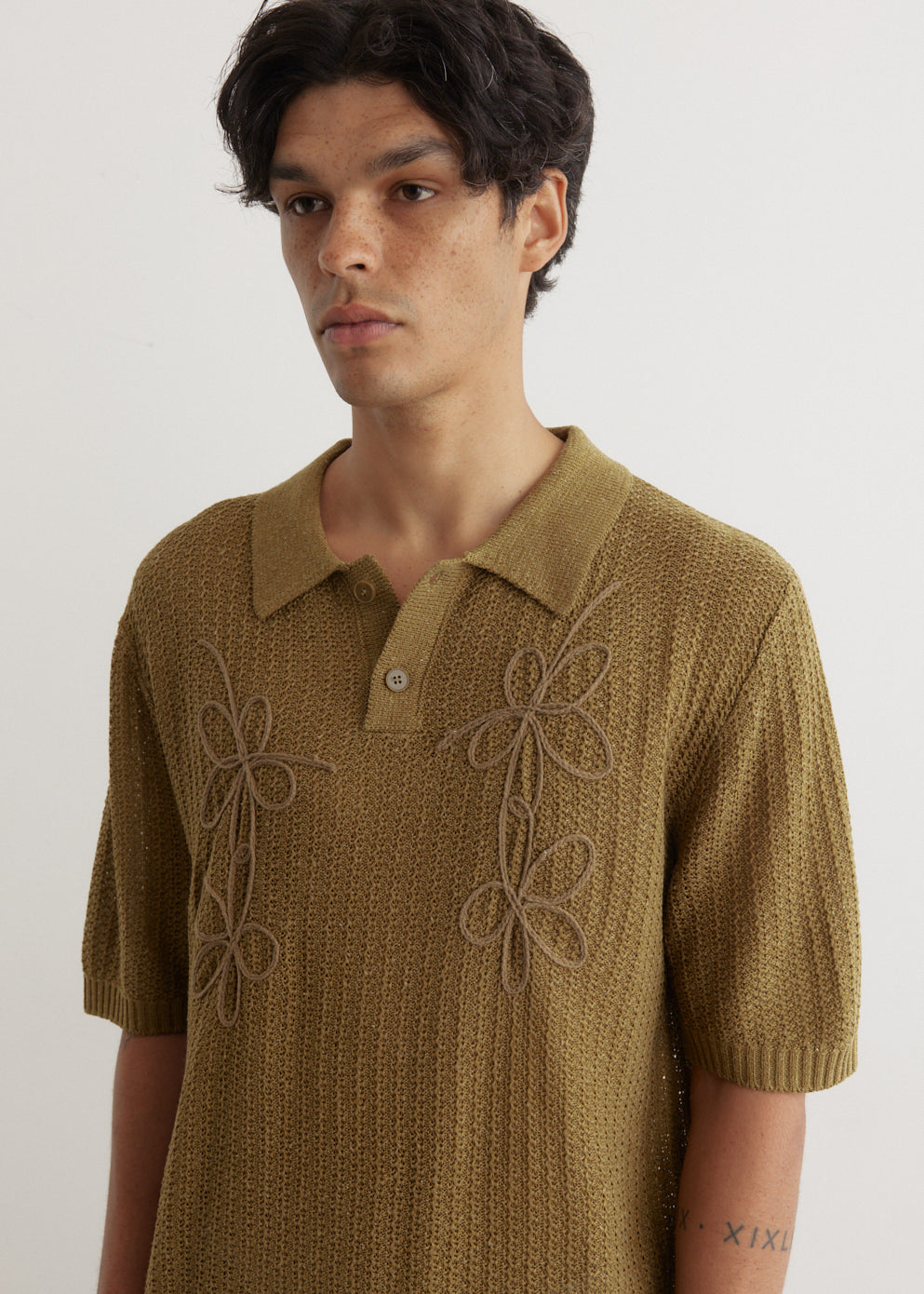 Surveillance Embroidered Polo