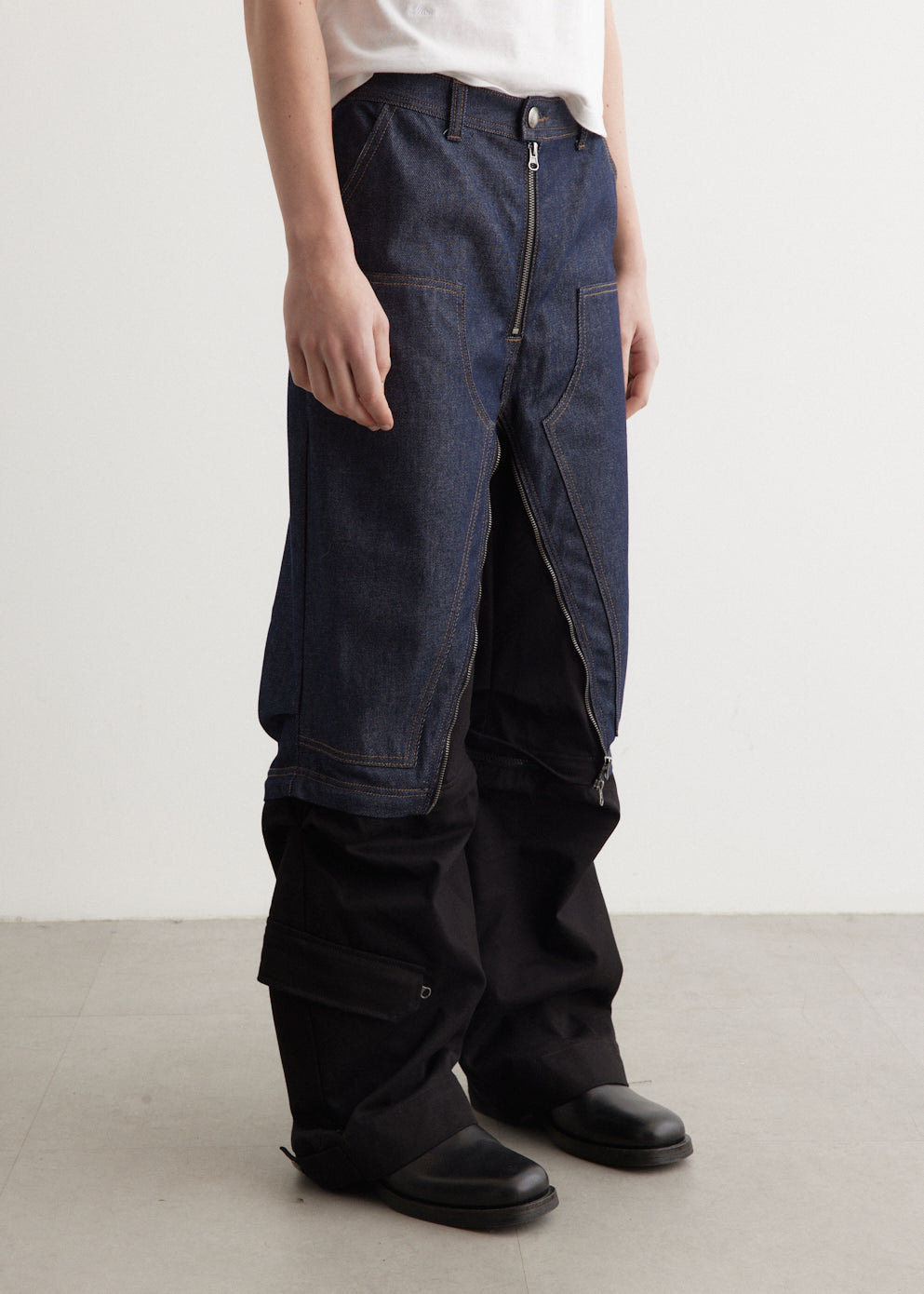 Milly Detachable Carpenter Jeans