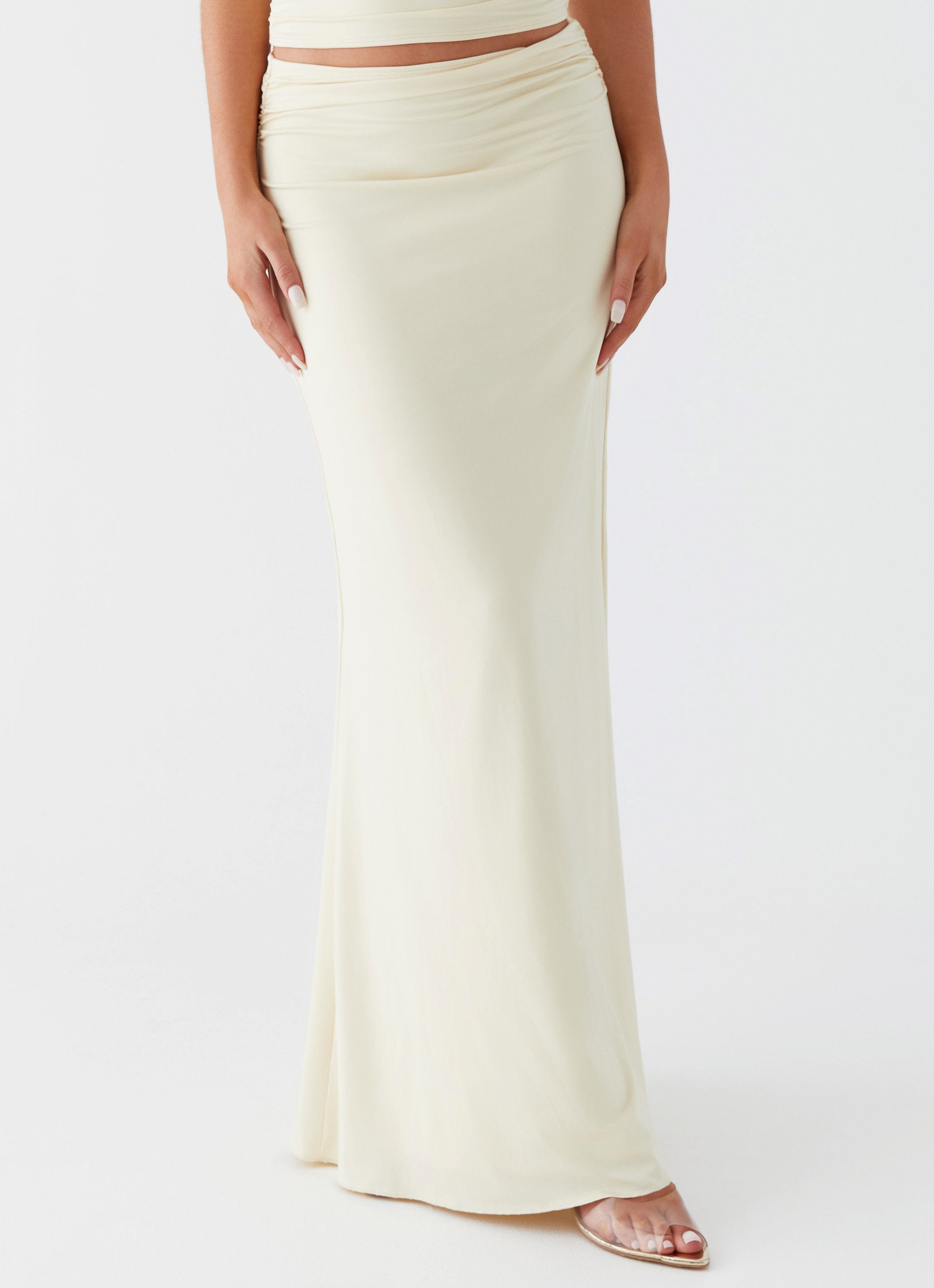 Rayne Maxi Skirt - Yellow