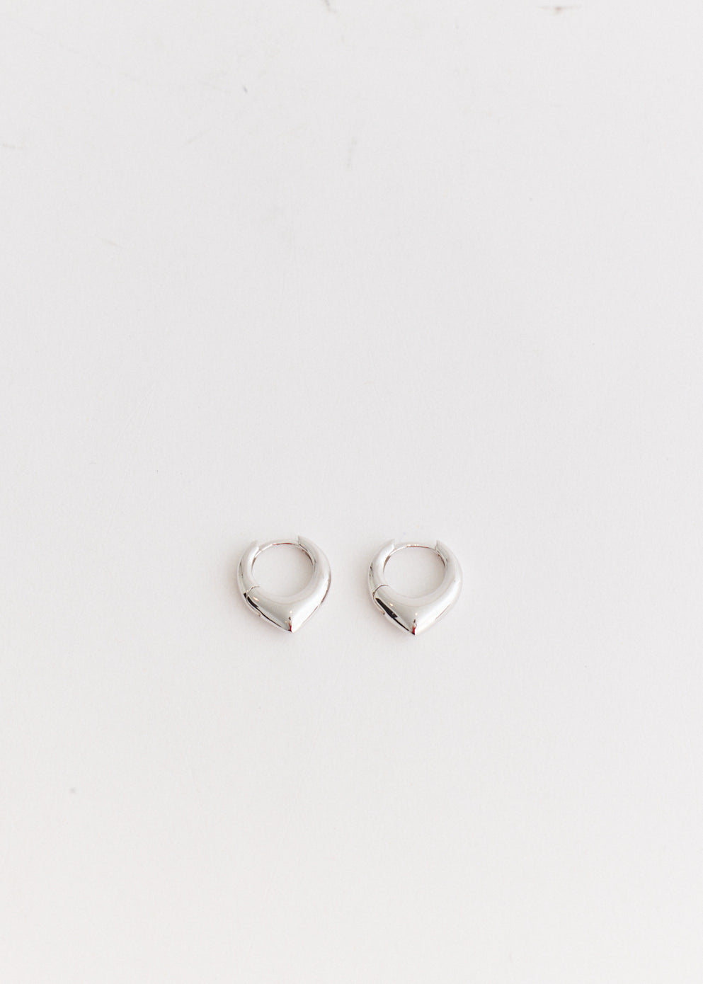 Pointed Hoop Earrings