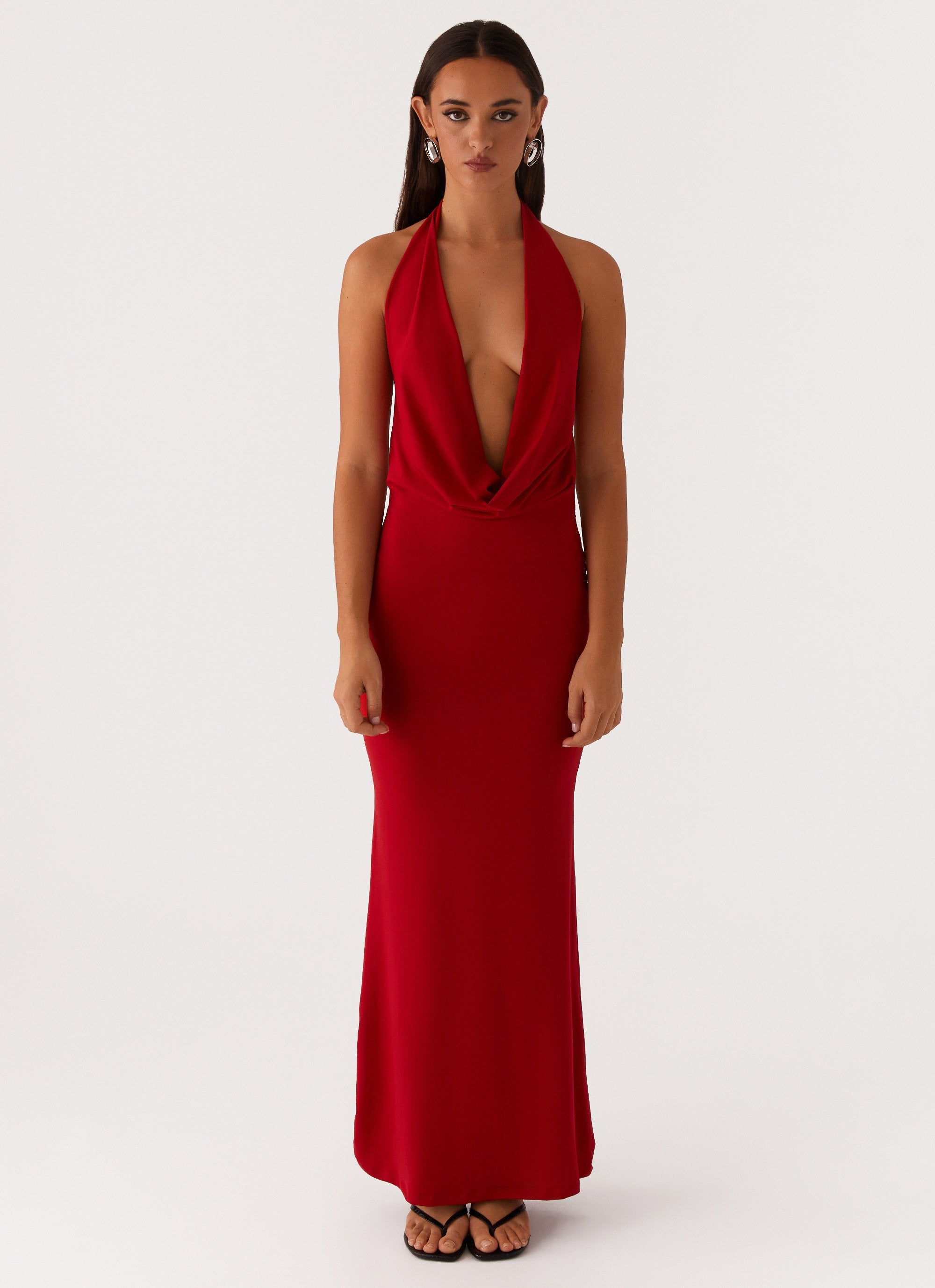 Dedicated Maxi Dress - Red