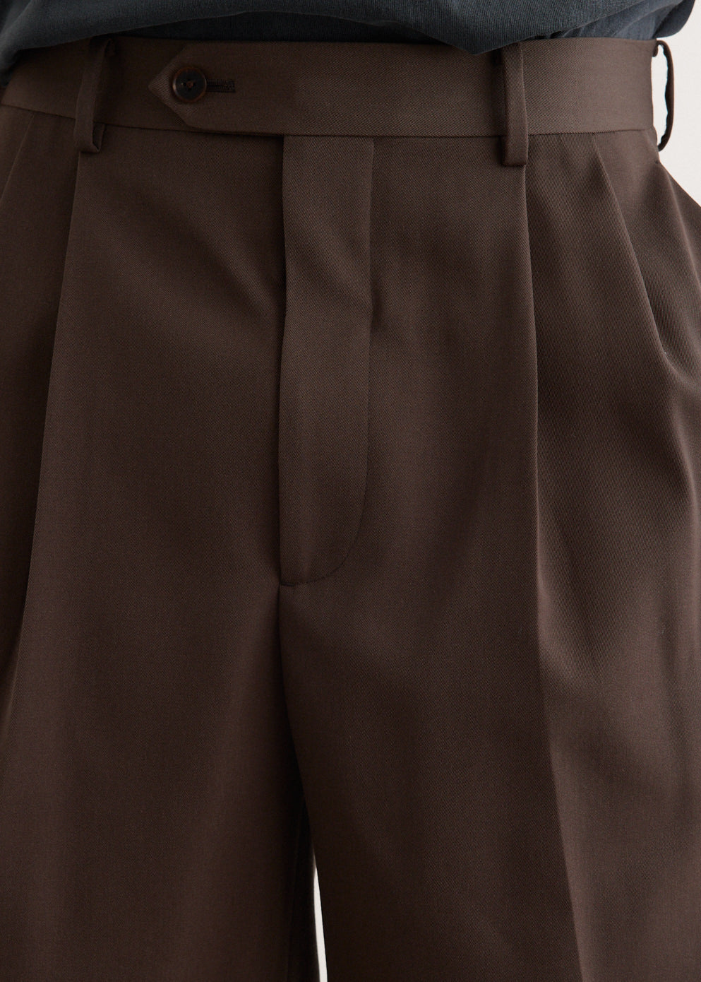 Light Wool Max Gabardine Shorts